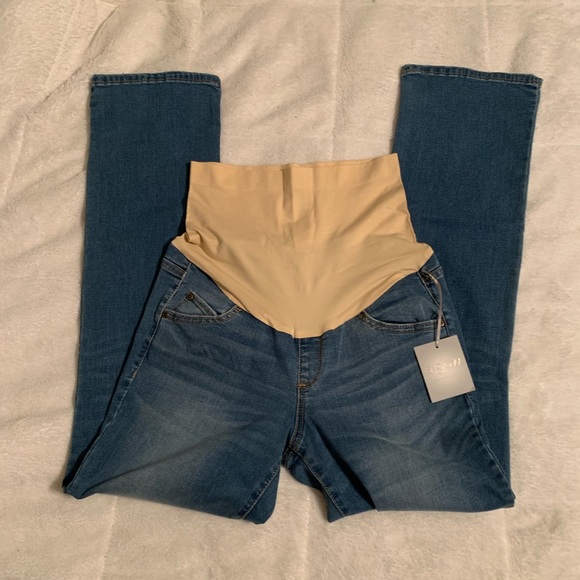 Maternity Bootcut Jeans - Picture 1 of 8